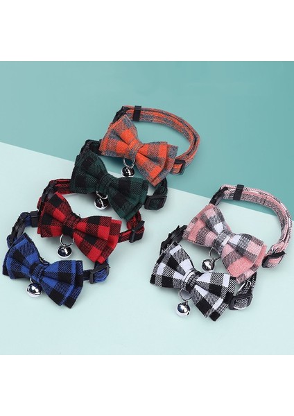 Beyaz Stil Renkli Ekose Izgara Kedi Yaka Pamuk Çizgili Ilmek Kolye Bulldog Chihuahua Papyon Yavrusu Küçük Köpek Parti Bandana Yaka (Yurt Dışından) fiyatları
