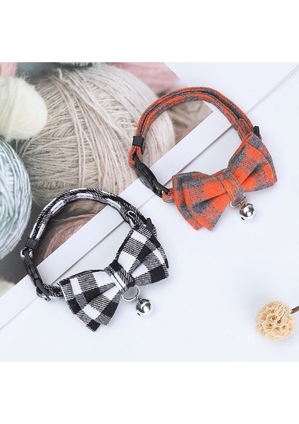 Beyaz Stil Renkli Ekose Izgara Kedi Yaka Pamuk Çizgili Ilmek Kolye Bulldog Chihuahua Papyon Yavrusu Küçük Köpek Parti Bandana Yaka (Yurt Dışından) fırsatları