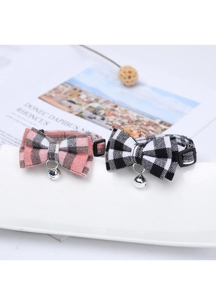 Beyaz Stil Renkli Ekose Izgara Kedi Yaka Pamuk Çizgili Ilmek Kolye Bulldog Chihuahua Papyon Yavrusu Küçük Köpek Parti Bandana Yaka (Yurt Dışından) indirimleri