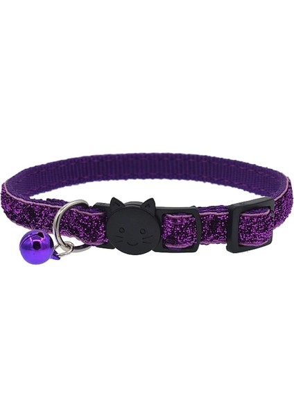 Koyu Mor Tarzı Pet Yaka Çanları Aksesuarları Kedi Toka Pulları Köpek Yavrusu Için Ayarlanabilir Yaka Kedi Tasmaları (Yurt Dışından)