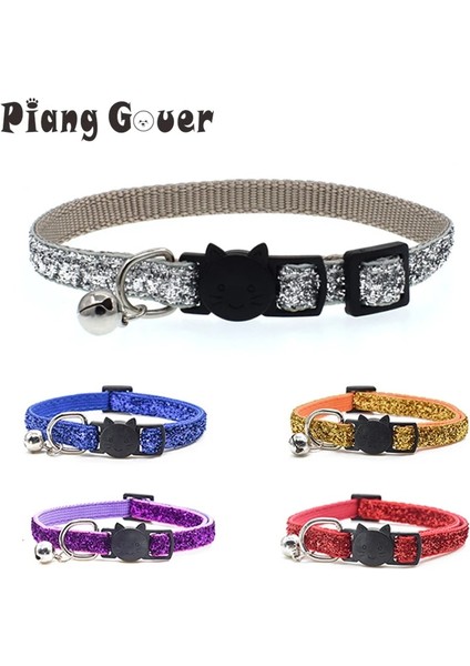 Koyu Mor Tarzı Pet Yaka Çanları Aksesuarları Kedi Toka Pulları Köpek Yavrusu Için Ayarlanabilir Yaka Kedi Tasmaları (Yurt Dışından) fiyatları