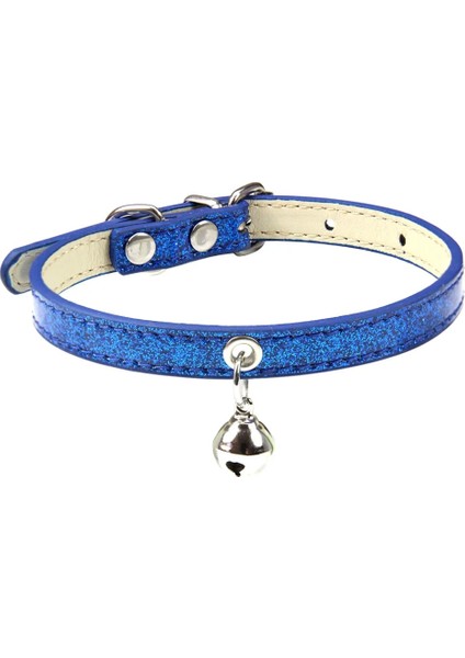 Mavi Kedi Yaka Stili S Beden 9 Renk Bling Deri Kedi Yaka Çan ile Emniyet Köpek Yavrusu Boyun Askısı Yaka Kedi Chihuahua Aksesuarları Için Pet Ürün (Yurt Dışından)