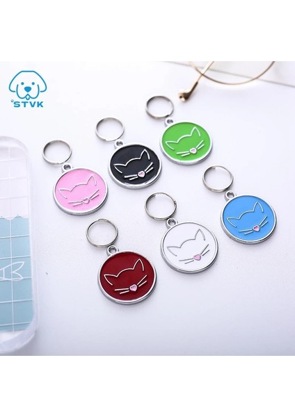 Kırmızı Stil 25X25MM Kişiselleştirilmiş Kedi Köpek Kımlık Etiketi Özel Ücretsiz Gravür Kişiselleştirilmiş Köpek Tasması Pet Charm Isim Kolye Kolye Yaka Köpek Aksesuarı (Yurt Dışından) fiyatları
