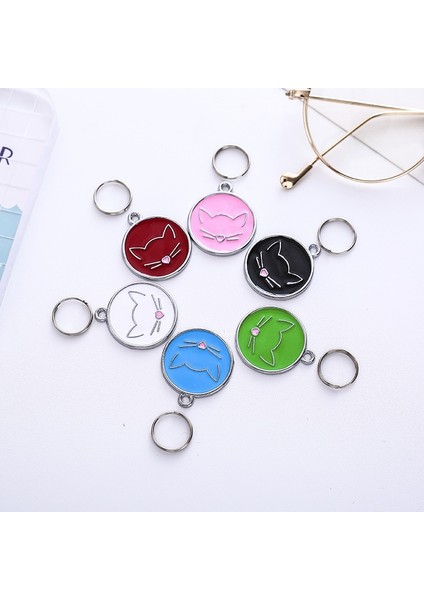 Kırmızı Stil 25X25MM Kişiselleştirilmiş Kedi Köpek Kımlık Etiketi Özel Ücretsiz Gravür Kişiselleştirilmiş Köpek Tasması Pet Charm Isim Kolye Kolye Yaka Köpek Aksesuarı (Yurt Dışından) fırsatları