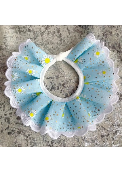 Mor Tarzı M Beden Pet Önlükler Kedi Yavrusu Çiçek Dantel Yay Çan Yaka Dize Önlük Renkli Kolye Boyun Askısı Moda Pet Boyun Dekor Yaka (Yurt Dışından) fırsatları