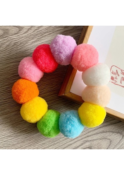 Sarı Stil M Beden Peluş Top Köpek Yaka Kedi Kolye Tatlı Pet Eşarp Sevimli Kitty Aksesuarları Pembe Köpek Boyun Askısı Ponponlu Yorkie Chihuahua Pug (Yurt Dışından) fırsatları