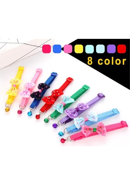 A7 Stili M Beden Pet Yumuşak ve Rahat Papyon Köpek Yaka ve Kedi Yaka Pet Hediye Moda Ayarlanabilir Pet Papyon ile Çan Güzel Tımar Aksesuarları (Yurt Dışından) fırsatları