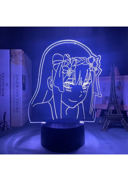 3D Gece Lambası Renk Değişimi Çocuklar LED Gece Lambası Kahraman Astronot Anime Akrilik LED 3D Model Gece Lambası Çalışma Odası Dekorasyon Masa Lambası Yaratıcı Bilim Hediye (Yurt Dışından)