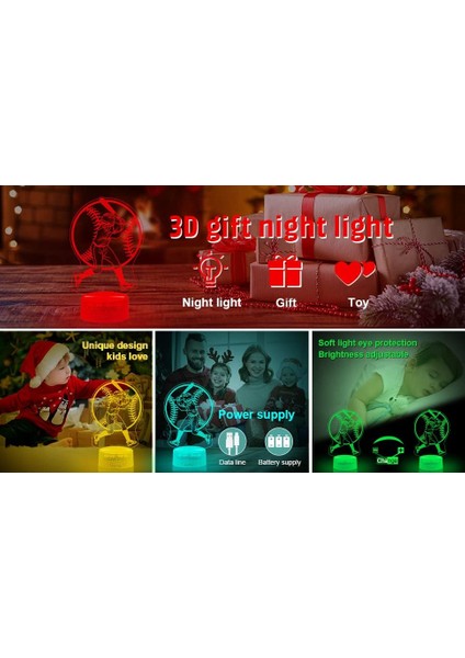 Boys Beyzbol Gece Lambası Telefon Uzaktan Kumanda Başucu Odası Beyzbol Çocuklar Için Dekor Lambası Spor Severler Odası Dekorasyon Noel Doğum Günü Hediyesi (Yurt Dışından) modelleri