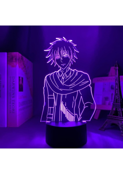 Glow Renkli Gece Işıkları 3D Işıklar Anime Hizmetçi Yatak Odası Dekorasyon Gece Işıkları Çocuk Doğum Günü Hediyesi Odası Hizmetçi LED Işıkları (Yurt Dışından)