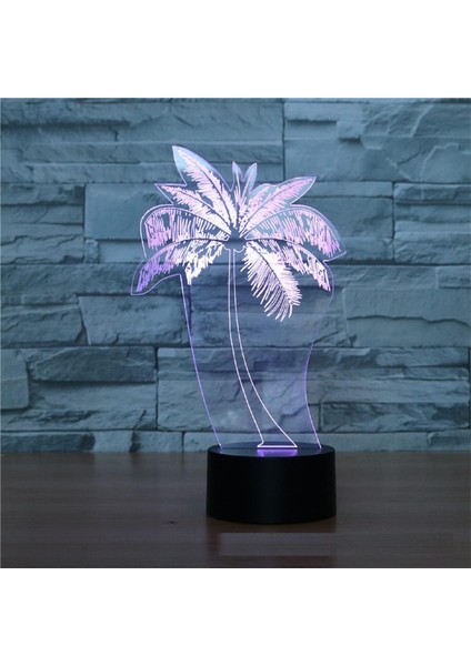 Çocuklar Için Gece Lambası 3D Hindistan Cevizi Ağacı LED Lamba Uzaktan Kumanda ile 16 Renk Değiştirme Noel Doğum Günü Hediyesi Çocuk Için (Yurt Dışından) fırsatları