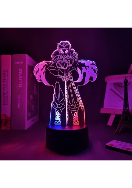 Çocuk Işığı, 3D Gece Lambası Çocuk Odası Dekorasyonu Gece Lambası Anime Odası Dekorasyonu LED Lamba ile Masa Lambası Başucu LED Gece Lambası (Yurt Dışından) fiyatları