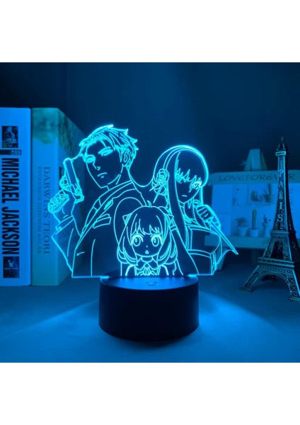 Anime LED Işık Spy x Aile Bond Forger Gece Lambası Yatak Odası Dekoru Için Gece Lambası Çocuk Doğum Günü Hediyesi Manga Spy x Aile 3D Lamba (Yurt Dışından) fırsatları