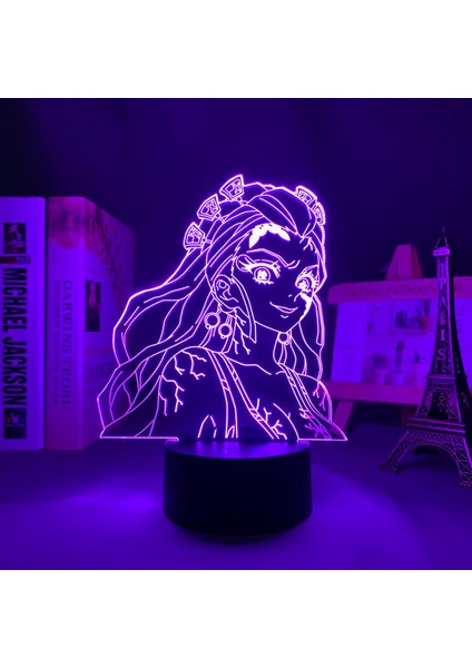 Anime LED Işık Kimetsu Dakı Çocuk Odası Için Dekorasyon Aydınlatma Doğum Günü Hediyesi Manga 3D Lamba 3D Gece Lambası Boys Için Pxjd (Yurt Dışından)