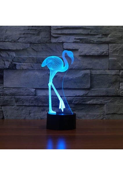 Çocuklar Için Gece Lambası 3D Flamingolar Kuş LED Lamba Uzaktan Kumanda ile 16 Renk Değiştirme Noel Doğum Günü Hediyesi Çocuk Için (Yurt Dışından) fırsatları