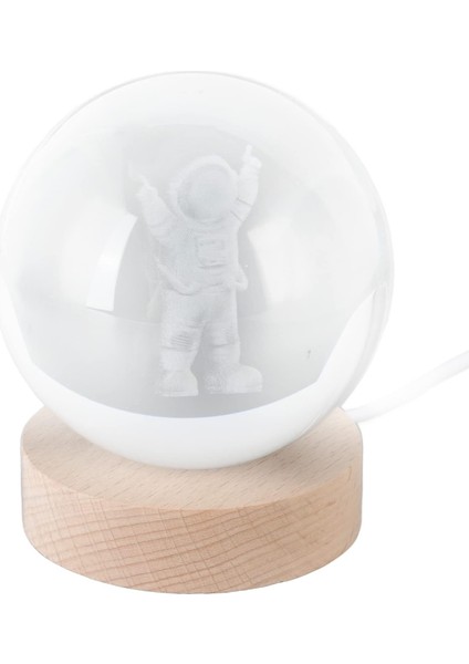 LED Işık ile 3D Kristal Top, LED Gece Lambası 3D Inter Oyma Süs Ev Dekorasyonu Için Gece Lambası Gece Lambası (Sarı) (Yurt Dışından) fırsatları