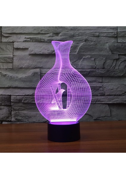 Çocuklar Için Gece Lambası 3D Kafesli Kuş LED Lamba Uzaktan Kumandalı 16 Renk Değiştirme Noel Doğum Günü Hediyesi Çocuk Için (Yurt Dışından) fırsatları