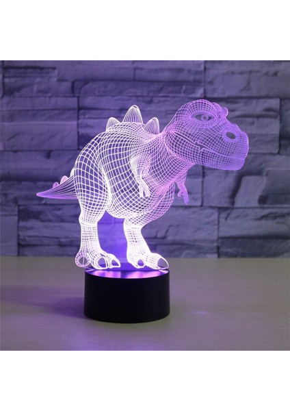 Çocuklar Için Gece Lambası 3D Dinozor LED Lamba Uzaktan Kumanda ile 16 Renk Değiştirme Noel Doğum Günü Hediyesi Çocuk Için (Yurt Dışından) fırsatları