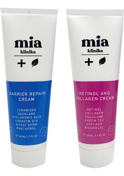 Bariyer Güçlendirici Nemlendirici Krem Ve Retinol Krem Lı Set