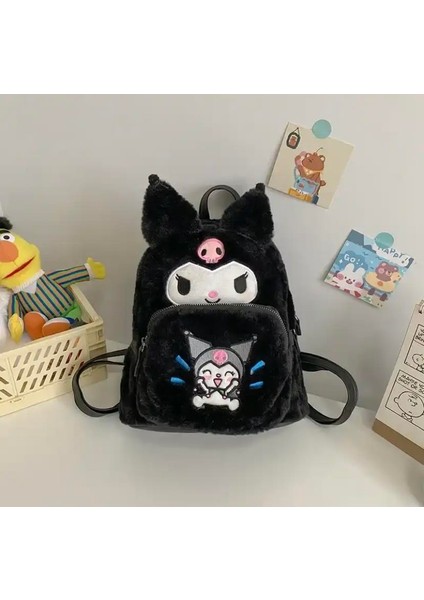 Sanrio Kuromi Peluş Sırt Çantası