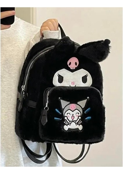 Sanrio Kuromi Peluş Sırt Çantası modelleri