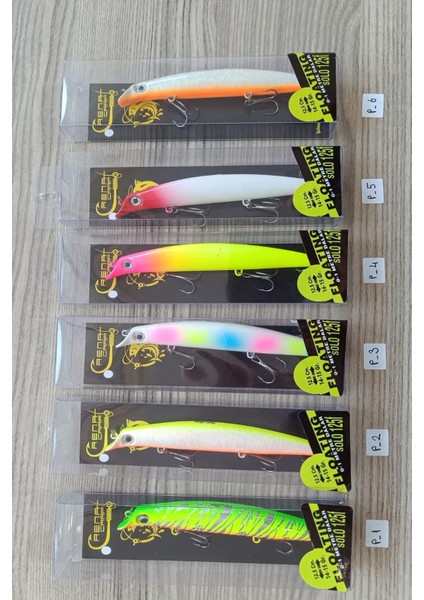 Maket Sahte Balık Rapala 12,5 cm 15 gr 0-1m Dalarlı Floating Solo 125F