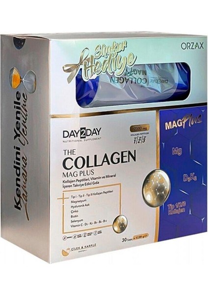 Day2day The Collagen Mag Plus 30 Saşe Shaker