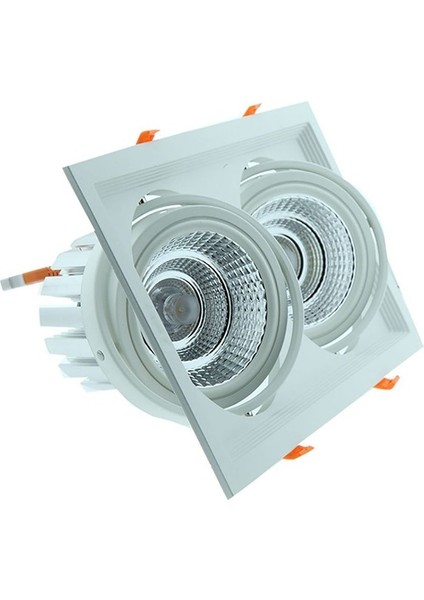 Ar 111 Cob LED Çiftli 25 Watt Işık Sıva Altı 4000 Kelvin