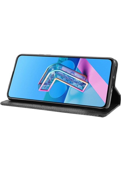 Asus Zenfone 7/7 Pro Manyetik Kapatma Cüzdan Pu Deri Telefon Kılıfı (Yurt Dışından)