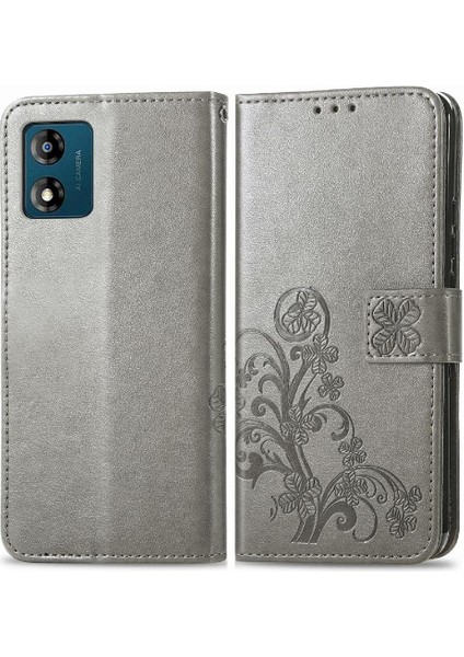 Motorola Moto E13 Kısa Kayış Kapak Çevirin Zarif Telefon Kılıfı (Yurt Dışından)