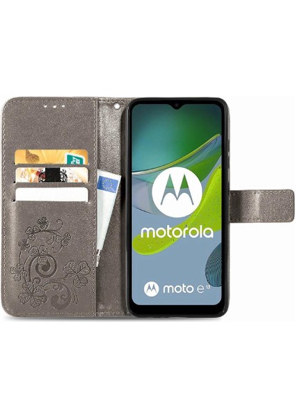Motorola Moto E13 Kısa Kayış Kapak Çevirin Zarif Telefon Kılıfı (Yurt Dışından) fırsatları