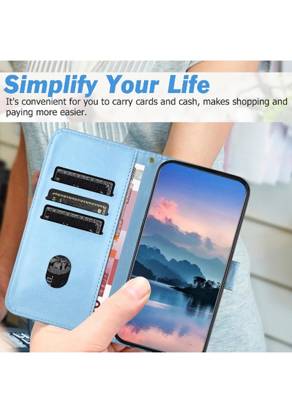 Bdt Boutique Nokia Nokia Için /G21 Pu Deri Flip Folio Kart Yuvaları Tutucu Litch Telefon Kılıfı (Yurt Dışından)