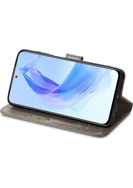 Huawei Onur Için 90 Lite Kısa Kayış Dört Yapraklı Yonca Deri Telefon Kılıfı (Yurt Dışından) fırsatları
