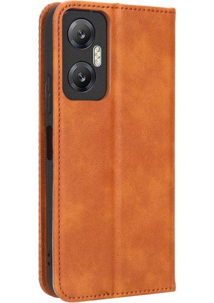 Infinix Sıcak 20 5g Manyetik Kapatma Pu Deri Cüzdan Için Telefon Kılıfı (Yurt Dışından)