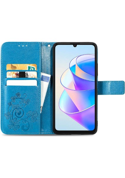 Huawei Onur X7A Zarif Iş Çevirme Kapağı Dört Yapraklı Yonca Telefon Kılıfı (Yurt Dışından) fırsatları