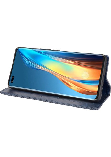 Tecno Phantom x Manyetik Kapatma Cüzdan Pu Deri Için Telefon Kılıfı (Yurt Dışından)