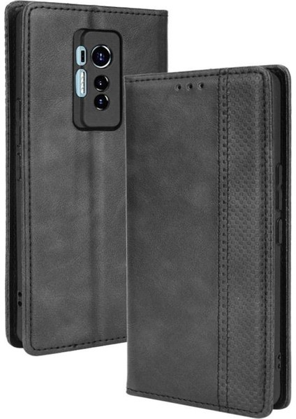 Tecno Phantom x Manyetik Kapatma Cüzdan Pu Deri Için Telefon Kılıfı (Yurt Dışından)