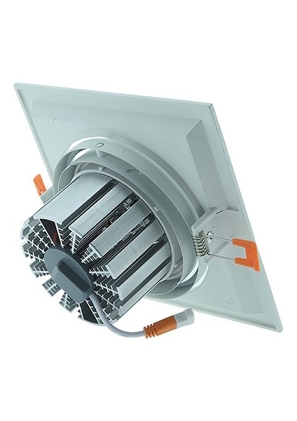 Ar 111 Cob LED Tekli 25 Watt Işık Çerçeveli Sıva Altı 4000K