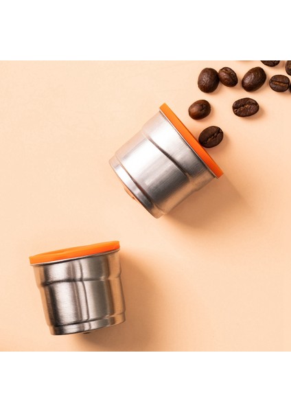 Illy X5 Y 3.2 Y5 Için Metal Paslanmaz Çelik Yeniden Kullanılabilir Kapsül Pod Fit (Yurt Dışından)