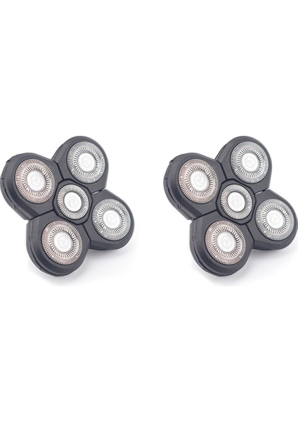 2pcs Elektrikli Tıraş Makinesi 5d Bağımsız Paslanmaz Çelik Jilet (Yurt Dışından)