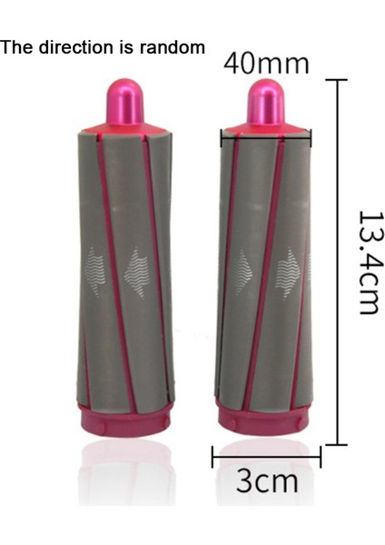 Dyson Saç Kurutma Makinesi Curling Varilleri 40MM ve Adaptörler Için 2pcs (Yurt Dışından)