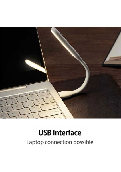 USB Mini Masaüstü Mini Fan, Işıklı Enerji Tasarruflu LED Işık, Siyah (Yurt Dışından)