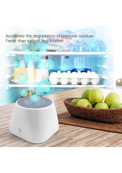 Küçük Taşınabilir Hava Temizleme Cihazı Buzdolabı Koku Giderici Filtre Siyah (Yurt Dışından) modelleri