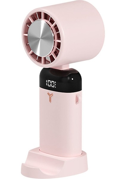 3600MAH Mini El Fanı Taşınabilir Yarı Iletken, Pembe (Yurt Dışından)