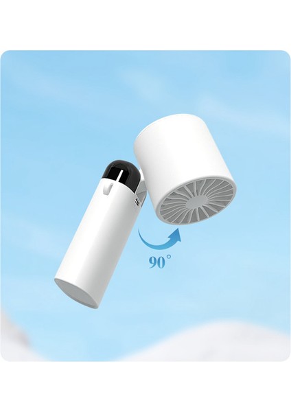 3600MAH Mini El Fanı Taşınabilir Yarı Iletken, Pembe (Yurt Dışından)