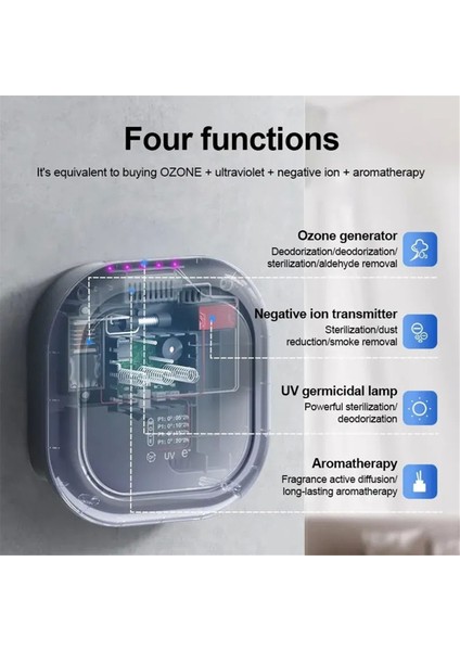 Uv Hava Temizleyici Ab Tak ile Ev Ozon Jeneratörü Için Hava Temizleme Cihazı (Yurt Dışından) indirimleri