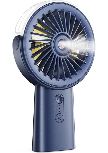 Misting Fan Taşınabilir El Fanı, 4000MAH El Sis Fanı, A (Yurt Dışından)