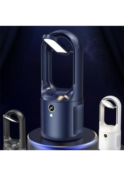 Kanatsız Elektrikli Fan 6 Vitesli Rüzgar 2000MAH Gri (Yurt Dışından) fiyatları