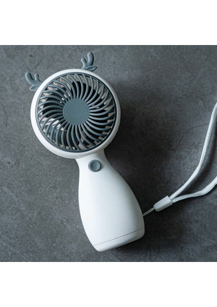 Sevimli El Tipi Fan, USB Şarjı, Taşınabilir Rüzgar Enerjisi Ultra Sessiz (Yurt Dışından)