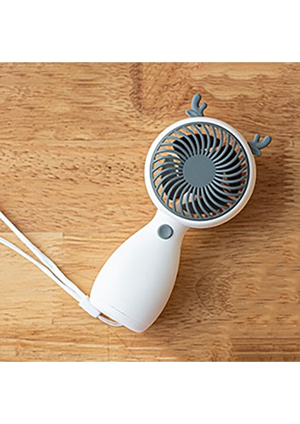 Sevimli El Tipi Fan, USB Şarjı, Taşınabilir Rüzgar Enerjisi Ultra Sessiz (Yurt Dışından)